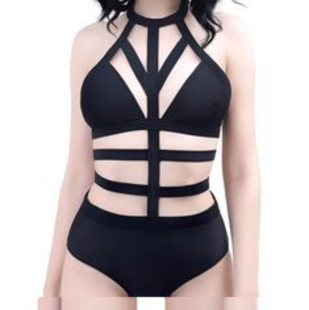 Killstar Unicurses one piece bathing suit